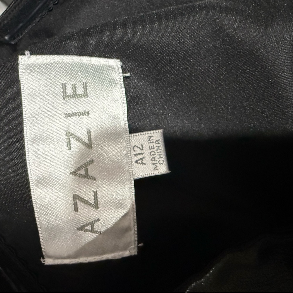 Azazie Elegant Black Gown - Picture 6 of 6